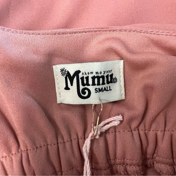 Show Me Your Mumu Caitlin Ruffle Maxi Dress I Rustic Mauve Special occasion S - Picture 8 of 12